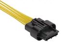 CONNECTOR HOUSING, RCPT, 8POS 204220-0008