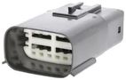 HOUSING CONN, PLUG, 12POS, PBT GF, BLACK 15521147