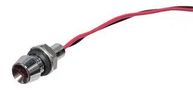 INDICATOR, LED PANEL MNT, 5.9MM, RED L60D-R5-W