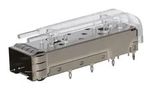 SFP CAGE W/ EMI & LIGTHPIPE, 1X1 SS-79100-003