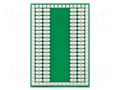 Board: universal; single sided,prototyping; W: 39.37mm; L: 57.78mm ROTH ELEKTRONIK GMBH RE945-S1