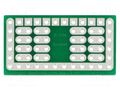 Board: universal; single sided,prototyping; W: 17.14mm; L: 31.75mm ROTH ELEKTRONIK GMBH RE941-S1