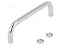 Holder; chromium plated steel; chromium plated; H: 35mm; GN 425 ELESA+GANTER GN425-8-100-CR