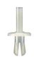 PUSH RIVET, NYLON, NATURAL, PK100 NR1-C
