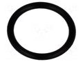 O-ring gasket; NBR caoutchouc; Thk: 1mm; Øint: 7.9mm; black FIX&FASTEN FIX-OR-7.9