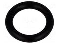 O-ring gasket; NBR caoutchouc; Thk: 1.78mm; Øint: 7.65mm; black FIX&FASTEN FIX-OR-7.6