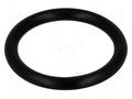 O-ring gasket; NBR caoutchouc; Thk: 3mm; Øint: 21.3mm; black FIX&FASTEN FIX-OR-21.3