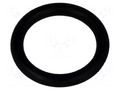 O-ring gasket; NBR caoutchouc; Thk: 2mm; Øint: 11mm; black FIX&FASTEN FIX-OR-11