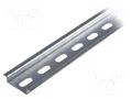 DIN rail; zinc-plated steel; L: 1m; TS35; Profile ht: 7.5mm MFO TS35/7.5P-1M