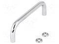 Holder; chromium plated steel; chromium plated; H: 35mm; GN 425 ELESA+GANTER GN425-8-96-CR