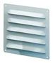 METAL LOUVRE PLATE, VENTILATION SYS, GRY NSYCAG170X190LM