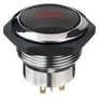 PB SWITCH, DPST, 12V, GRN/RED, PANEL FPDR3D1428F12TV