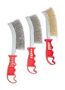 WIRE BRUSH SET, 3PC, 0.875"STEEL BRISTLE W4990