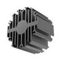 LED HEAT SINK, ALUMINIUM, 46MM X 50MM STRTLED-4650