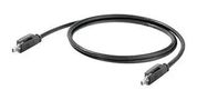 ETHERNET CABLE, SPE JACK-JACK, 2M, BLACK 2725850020.