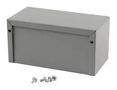 ENCLOSURE, UTILITY BOX, ALUM, GREY 1411M