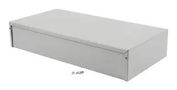 ENCLOSURE, UTILITY BOX, ALUM, GREY 1411Y