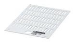 CONDUCTOR MARKER, PVC, 4MM X 18MM, WHITE 0828768