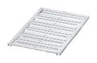 TERMINAL BLOCK MARKER, PC, WHITE 0828746