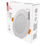 LED recessed luminaire RUBIC, round, white, 9W, neutral white, EMOS ZD1432 8592920108819