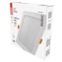 LED recessed luminaire RUBIC, square, white, 18W, neutral white, EMOS ZD2442 8592920108604