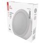 LED surface luminaire RUBIC, round, white, 24W, neutral white, EMOS ZM5452 8592920108413