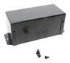 ENCLOSURE, UTILITY BOX, ALUM, BLACK 1411FBNBK