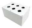 ENCLOSURE, PUSH BUTTON, PC, GREY 1554PB6B