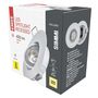 LED Spotlight SIMMI white, round, 5W warm white, EMOS ZD3121
