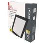 LED recessed luminaire NEXXO, square, silver, 18W, with change CCT, EMOS ZD2343 8592920109182