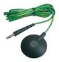 COIL CORD, SNAP STUD, 1.83M, GRN/YEL 09816