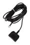 COIL CORD, SNAP STUD, 4.57M, BLACK LPCGC151M
