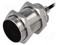 Sensor: inductive; OUT: PNP / NO; 0÷10mm; 10÷30VDC; M30; 2m; IP67 OMRON E2BM30KS10WPB12M