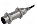Sensor: inductive; OUT: PNP / NO; 0÷5mm; 10÷30VDC; M18; 2m; IP67 OMRON E2BM18LS05WPB12M