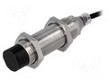 Sensor: inductive; OUT: PNP / NO; 0÷16mm; 10÷30VDC; M18; 2m; IP67 OMRON E2BM18LN16WPB12M