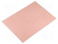 Laminate; aluminium; 1.5mm; L: 244mm; W: 170mm; Coating: copper SOLDER PEAK L170X244AL15/35