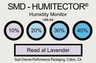 HUMIDITY INDICATOR CARD, 4SPOT, 2"X3" 13870