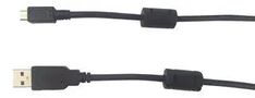 USB CORD, 2.0, A-MICRO B PLUG, 0.5M, BLK MC002470