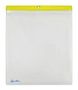ESD SHOP TRAVELER W/ZIP, CLEAR/YEL, 10PK 34457