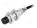 Sensor: inductive; OUT: PNP / NC; 0÷8mm; 10÷30VDC; M12; 2m; IP67 OMRON E2BM12KN08WPB22M