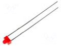 LED; red; 1.8mm; 8÷15mcd; 70°; Front: convex; 2÷2.5VDC; No.of term: 2 KINGBRIGHT ELECTRONIC L-2060ID