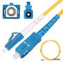 Extralink LC/UPC-SC/UPC | Patchcord | Single Mode, Simplex, G652D, 3mm, 3m, EXTRALINK EX.12318