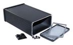 ENCLOSURE, MULTIPURPOSE, ALUMINIUM, BLK 1457N1601EBK
