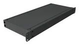 RACK MOUNT CABINET, 1U, ALUM, BLACK RMCS19018BK1
