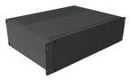 RACK MOUNT CABINET, 3U, ALUM, BLACK RMCV190513BK1