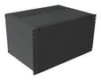 RACK MOUNT CABINET, 6U, ALUM, BLACK RMCV191013BK1
