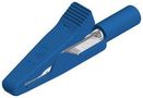 CROCODILE CLIP, 4MM, BLUE, 6A 930319102