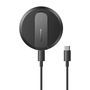 Joyroom JR-A28 ultra-thin magnetic induction charger, 15W (black), Joyroom JR-A28