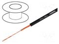 Wire: headset; stranded; black; Package: 50m; Øcable: 2mm; 1x0.06mm2 TASKER TAS-TSK1142