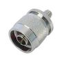 RF COAX ADAPTER, N PLUG-SMA JACK ADAPT/N-TYPEM/SMAF